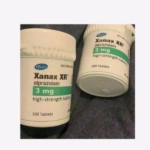 Closeup Image of Xanax XR 3mg tablet