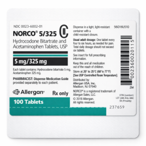 Hydrocondone 5-325mg