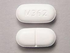Closeup Image of Hydrocodone 10-650 mg tablet