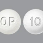Closeup Image of Oxycontin 10mg tablet