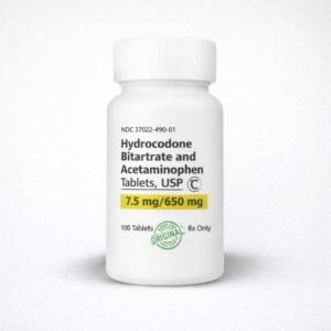 Hydrocodone 7.5/650 mg