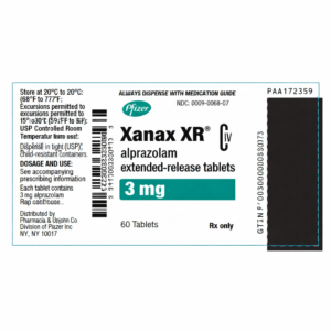 Xanax XR 3mg